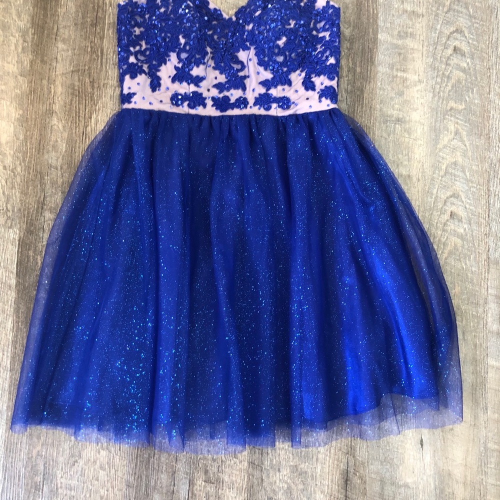 Beautiful Blue Homecoming/Prom Dress